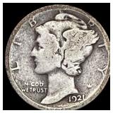 1921 Mercury Dime NICELY CIRCULATED