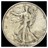1933-S Walking Liberty Half Dollar CLOSELY UNCIRCU