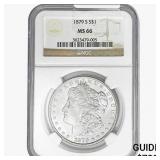 1879-S Morgan Silver Dollar NGC MS66