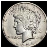 1921 Peace Dollar CLOSELY UNCIRCULATED