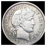 1905-S Barber Dime CHOICE AU