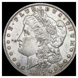 1897-S Morgan Silver Dollar CLOSELY UNCIRCULATED