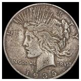 1935-S Peace Dollar LIGHTLY CIRCULATED