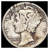 1921 Mercury Dime NICELY CIRCULATED