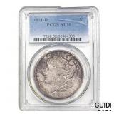 1921-D Morgan Dollar PCGS AU58