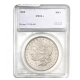 1889 Morgan Silver Dollar SEGS MS65+