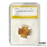 1880 1C Indian Head Cent PGA PR66 Red Ca