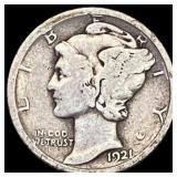 1921 Mercury Dime NICELY CIRCULATED