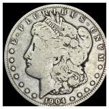 1904-S Morgan Silver Dollar LIGHTLY CIRCULATED