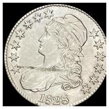 1828 Capped Bust Half Dollar CLOSELY UNCIRCULATED