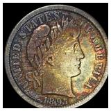 1897-S Barber Dime LIGHTLY CIRCULATED