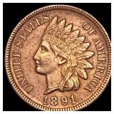 1891 Indian Head Cent UNCIRCULATED