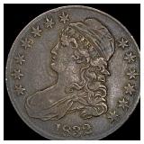 1832 Capped Bust Half Dollar NEARLY UNCIRCULATED