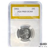 1951 25C PGA PR69 DCAM
