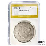 1903-O Morgan Silver Dollar PGA MS65+