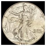 1941 Walking Liberty Half Dollar CHOICE BU