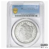 1883-CC Morgan Silver Dollar PCGS MS62 PL