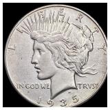 1935-S Peace Dollar UNCIRCULATED