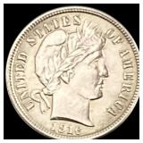 1916 Barber Dime UNCIRCULATED