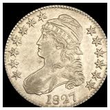 1827 Capped Bust Half Dollar UNCIRCULATED