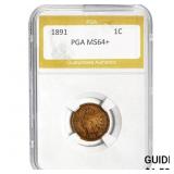 1891 Indian Head Cent PGA MS64+