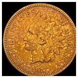 1873 Indian Head Cent CHOICE AU