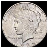1934 Peace Dollar CLOSELY UNCIRCULATED