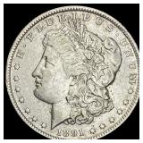 1891-S Morgan Silver Dollar CLOSELY UNCIRCULATED
