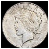 1922-S Peace Dollar UNCIRCULATED