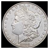 1878-S Morgan Silver Dollar CLOSELY UNCIRCULATED