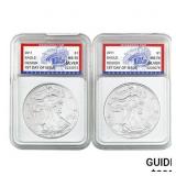 [2] 2011 $1 Silver Eagle IGS MS-70