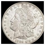 1884-S Morgan Silver Dollar CHOICE AU