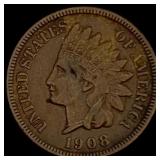 1908-S Indian Head Cent CLOSELY UNCIRCULATED