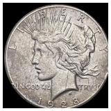 1928 Peace Dollar LIGHTLY CIRCULATED