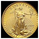 1990 $5 American Gold Eagle SUPERB GEM BU
