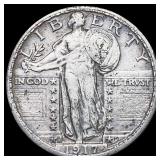 1917-S Standing Liberty Quarter NEARLY UNCIRCULATE