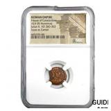 Roman Julian II, AD 360-363 AE4 BI Nummus NGC