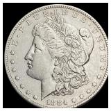 1884-S Morgan Silver Dollar LIGHTLY CIRCULATED