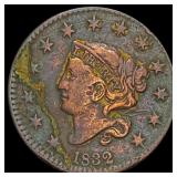 1832 Classic Head Large Cent NICELY CIRCULATED