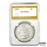 1879 Morgan Silver Dollar PGA MS62