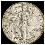 1942 Walking Liberty Half Dollar CHOICE BU