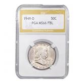 1949-D Franklin Half Dollar