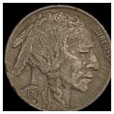 1917-S Buffalo Nickel CHOICE AU