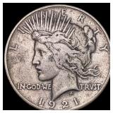 1921 Peace Dollar LIGHTLY CIRCULATED
