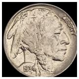 1934 Buffalo Nickel GEM BU