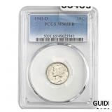 1941-D Mercury Dime PCGS MS65FB