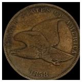 1858 Flying Eagle Cent LIGHTLY CIRCULATED