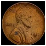 1931-S Lincoln Wheat Cent CHOICE BU