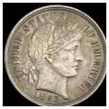 1892 Barber Dime CHOICE BU