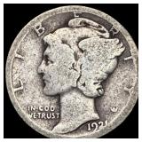 1921 Mercury Dime NICELY CIRCULATED